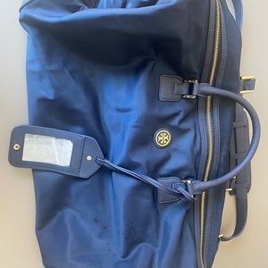 Tory Burch Dena Duffle Normandy Blue Weekend/Travel Bag